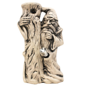 8 Wizard and Tree Ceramic Water Pipe