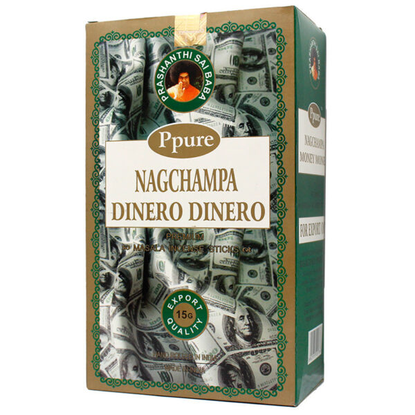 Ppure NagChampa Money Money Dinero Dinero 15g Incense