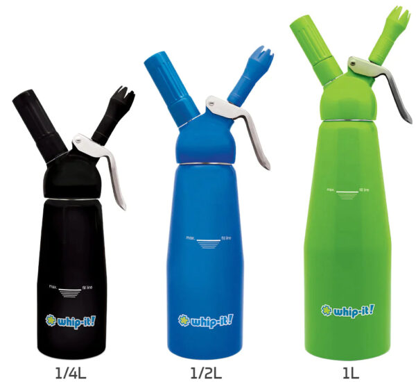 Whip-it Armor Cream Whipper Dispenser Aluminium