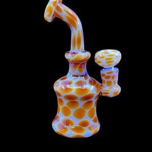 Glass Hand Pipe - Candy Stripes 4
