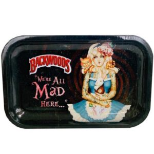 Backwoods Alice in Wonderland Rolling Tray
