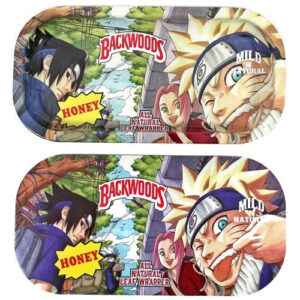 Backwoods Naruto Kakashi Magnetic Top Rolling Tray