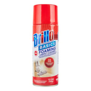Brillo Basics Foaming Carpet Cleaner 12 Oz Safe Can