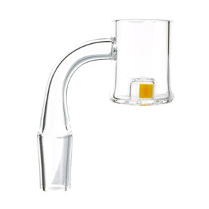Cadmium Core - 90° degree Quartz Banger - 2mm thickness