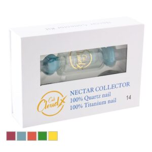 Cali Cloudx Nectar Collector kit 14mm Quartz Nail/Titanium Nail