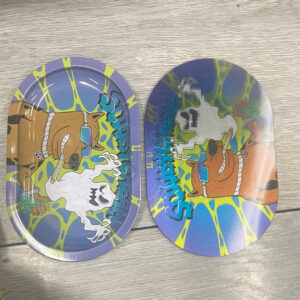 3D Mini Metal Rolling Tray-Scooby Doo Scooby Cream