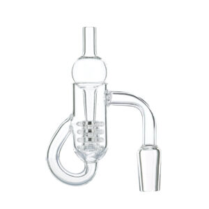 Diamond Knot Loop - Quartz Banger
