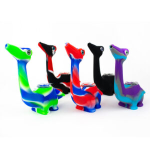 Dinosaur Silicone Hand Pipe