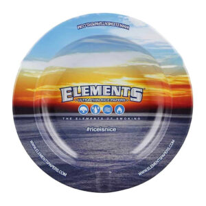 Elements 5.5 Metal Ashtray Blue