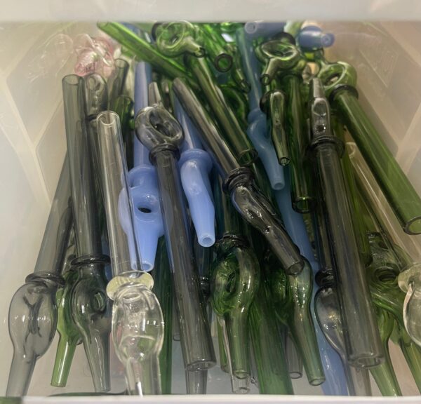 Glass Straw Nectar Collector - Assorted Colors