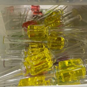 Glycerin Series Freezable Dab - Square Assorted Colors