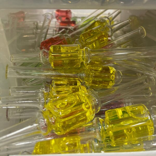 Glycerin Series Freezable Dab - Square Assorted Colors