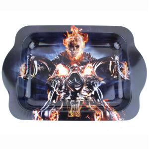 Ghost Rider Mini Metal Rolling Tray