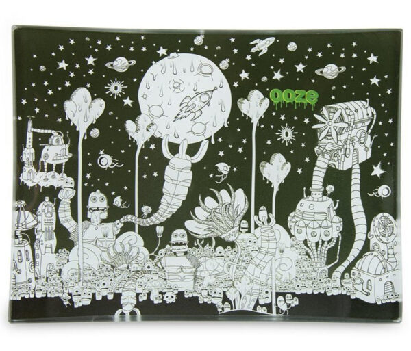 Dystopia Ooze Glass Rolling Tray