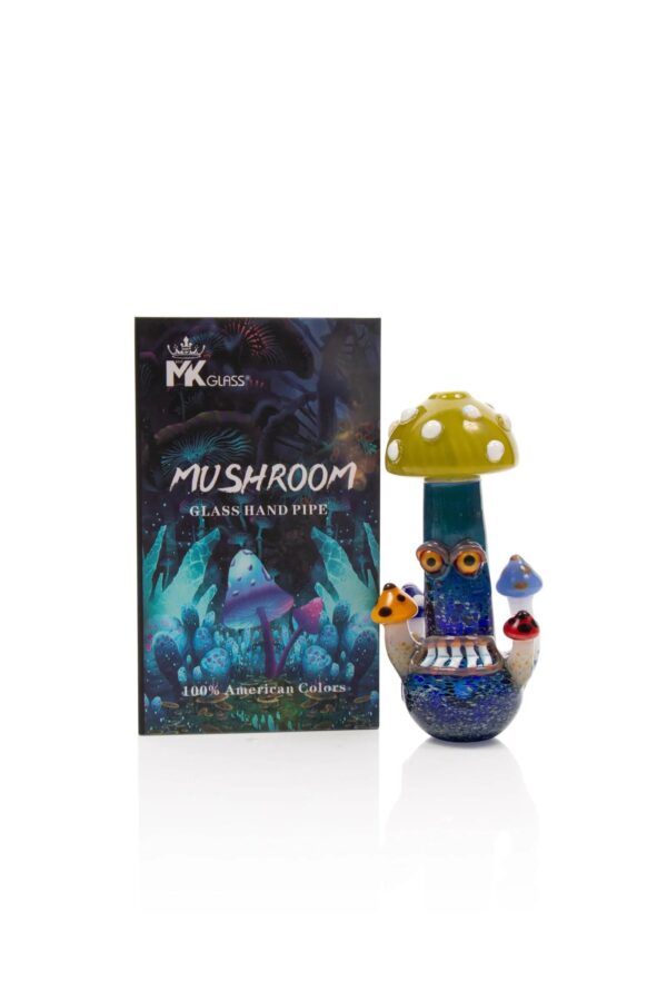 MKH14- MK100 Heady Mushroom Premium Hand Pipe