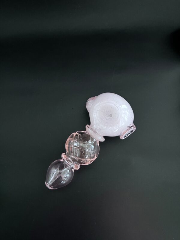 Pink Glass Hand Pipe
