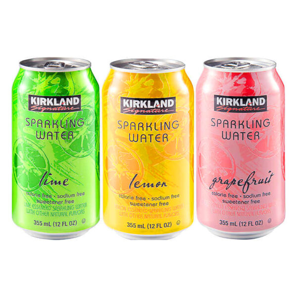 Kirkland Signature Sparkling Water 12oz Safe Can