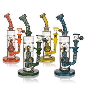 11 MK194 MK100 Multi Beads Wigwag Rig Water Pipe