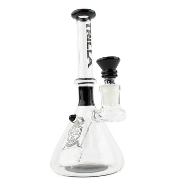 9 Trilla Micro Beaker Bubbler Water Pipe with 14mm Martini Bowl