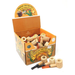 The Original Corn Cobb Pipes - Mini box of 36