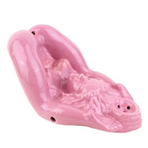 6 Naked Woman Ceramic Hand Pipe