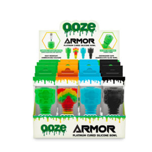 Ooze Armor Platinum Cured Silicone Bowl 12ct Display