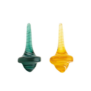 Pointed Spiral Carb Cap