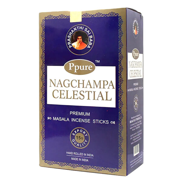 Ppure NagChampa Blue Celestial 15g Incense