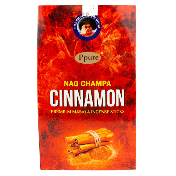 Ppure NagChampa Cinnamon Canela  15g Incense