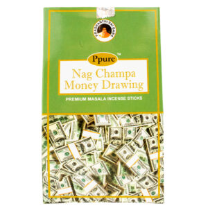 Ppure Nag Champa Money Drawing Atrae Dinero 15g Incense