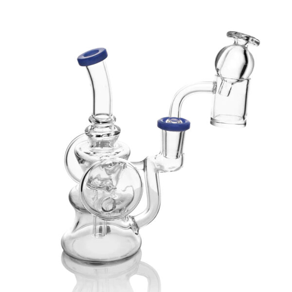 SYFY Scientific Glass Double Barrel Dab Rig 14