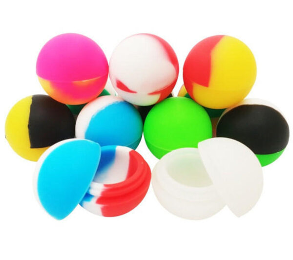Silicone Ball Wax Container