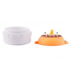 Silicone R&M Face Round Container
