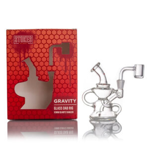 Stokes - 4.4 Gravity - 10mm banger - Glass Dab Rig