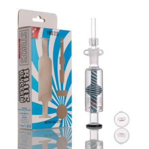 Stokes - Frio 2.0 Nectar Collector -  Blue Glycerin