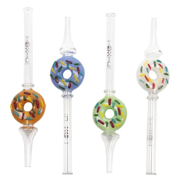 TXNC4 – Toxic Donut Nectar Straws by MK 100 Glass