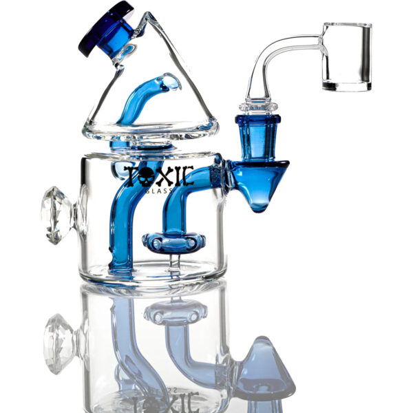 TX45 - 5.5 Toxic Glass Cone Recycler Diamond Rig