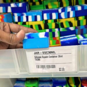 SILICONE SQUARE CONTAINER 30ML TX306
