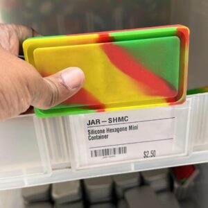 SILICONE HEXAGONE MINI CONTAINER