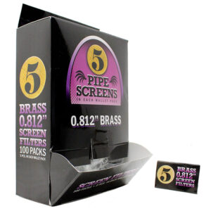 Brass 0.812 Pipe Screens