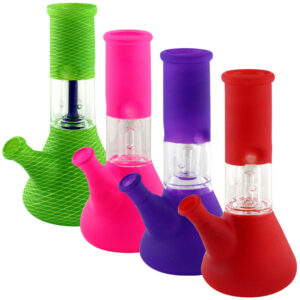 8 Neon Beaker GG Water Pipe