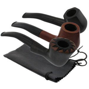 6 Grandpa Wooden Hand Pipe