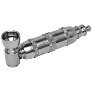 4 Double Chamber Metal Hand Pipe