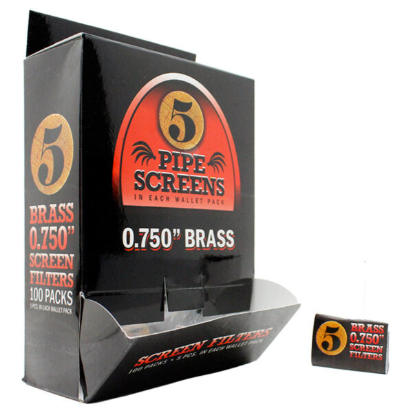 Brass 0.750 Pipe Screens