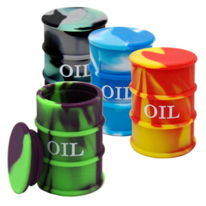 26ml Oil Barrel Silicone Jar