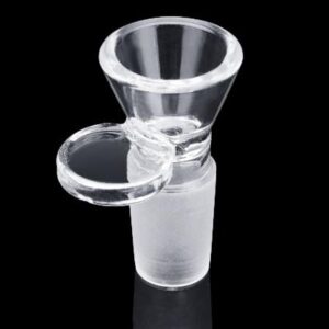 Clear Glass Bowl With Handle
