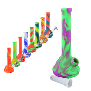 7 Mini Silicone Beaker Water Pipe