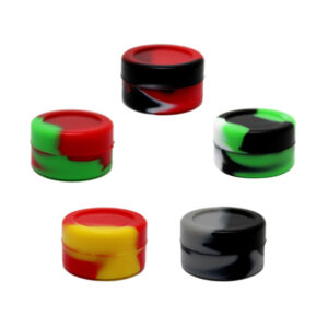 3ml Marbled Silicone Jar