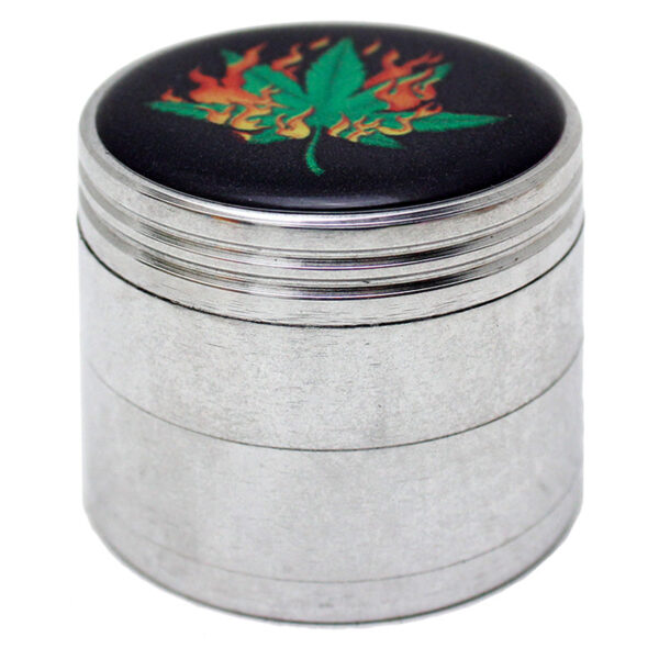 Aluminum 4 Part Assorted Sticker 42mm Grinder