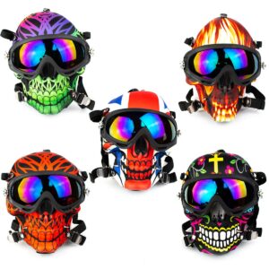 Skull Gas Mask with Acrylic Water Pipe